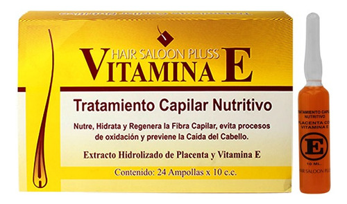 Vitamina E Tratamiento Capilar - mL a $3500