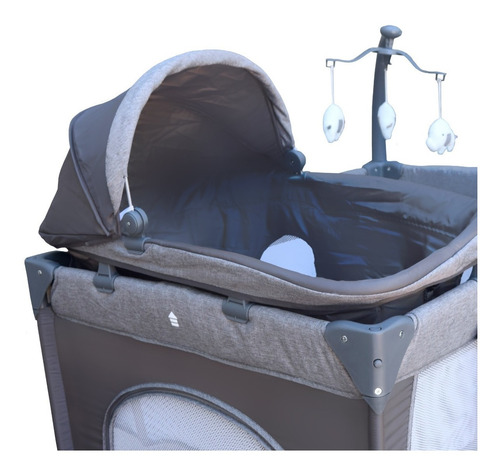 Imagen 5 de 8 de Practicuna Cuna Megababy Completa Mosquitero+organiz+bolso