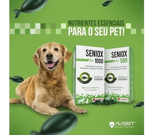 Imagem 2 de 3 de Seniox 500mg X 30 Cápsulas
