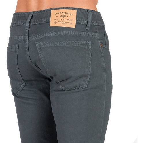 Imagen 4 de 4 de Pantalón Gabardina Oxford Skinny