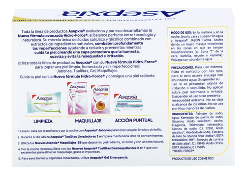 Asepxia Farma Azufre Limpieza Intensa Efecto Anti Sebo 100g