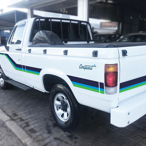 Kit De Faixa Decorativa Adesivo Chevrolet D20 1992 Conquest