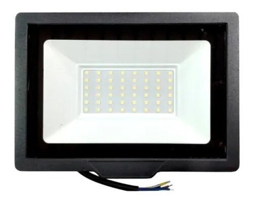 Reflector Proyector Aluminio Led 30w Luz Fria 6500K Candela