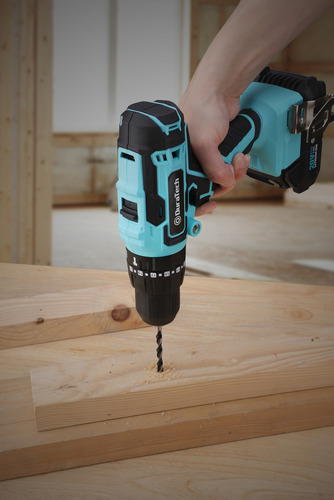 Taladro Inalámb Percutor 2 Veloc. 40nm Duratech 20v 1750 Rpm