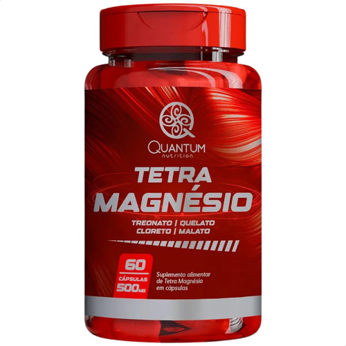 Tetra Magnésio 4 Em 1 - 60 Cáps Quantum