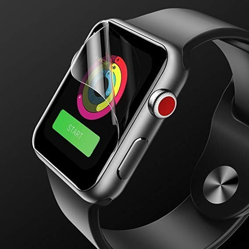 Imagen 2 de 5 de Lamina De Hidrogel Para Apple Watch Se (40-44) - Rock Space