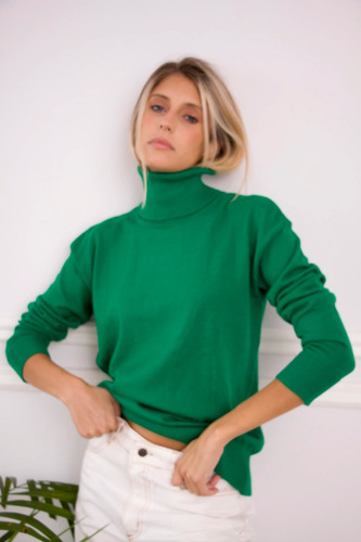 Sweater Polera Box Bremer - Talle M A Xl
