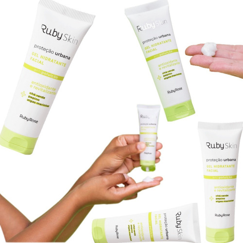 Imagem 7 de 10 de Combo Linha Facial Ruby Skin Proteção Urbana Ruby Rose