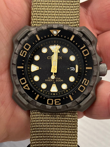 Reloj Citizen Pro Master Negro (Usado)
