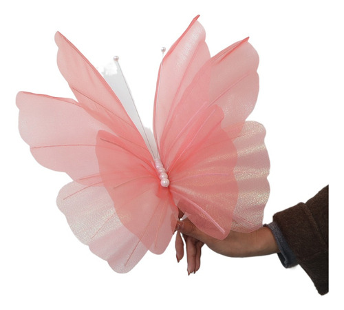 Mariposa Artificial De Hilo De Seda 3d Para Exteriores