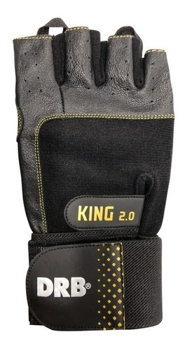 Guantes Gimnasio Drb Pesas Mancuernas King 2.0