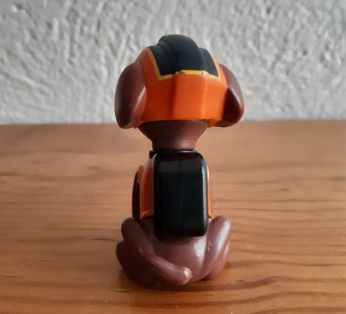 Figura Paw Patrol Zuma Con Casco Negro 6 Cm (Usado)