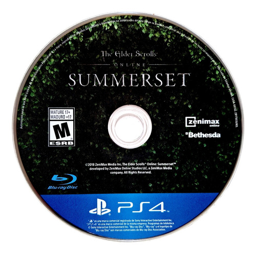 The Elder Scrolls Online Summerset Ps4 (Reacondicionado)