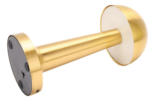 Mesa Inalámbrica De Metal Dorado En Forma De Hongo Recargabl