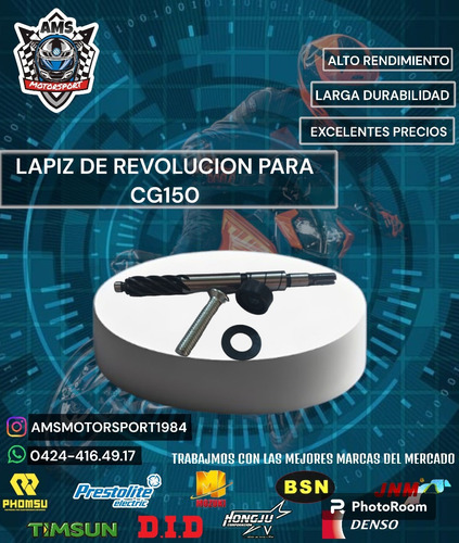 Lapiz De Revolucion Para Cg150