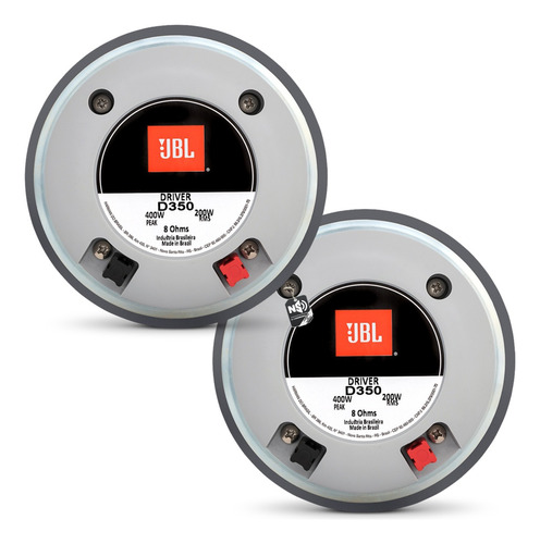 Kit 2 Driver D350 Pancadao Jbl Selenium 8ohms Profissional
