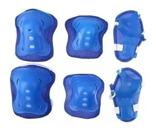 Set De Protección Niño Kit Codera Rodillera Muñequera