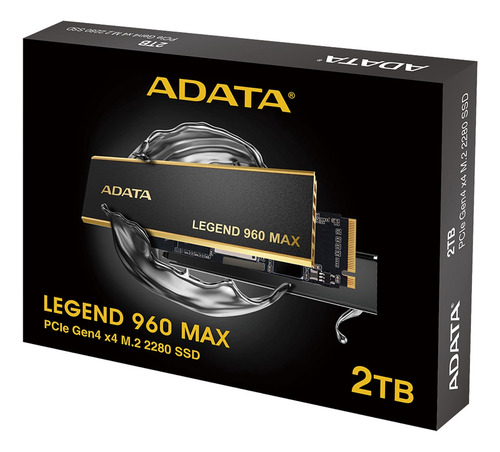 Ssd Adata Legend 960 Max Nvme, 2tb, Pci Express 4.0, M.2