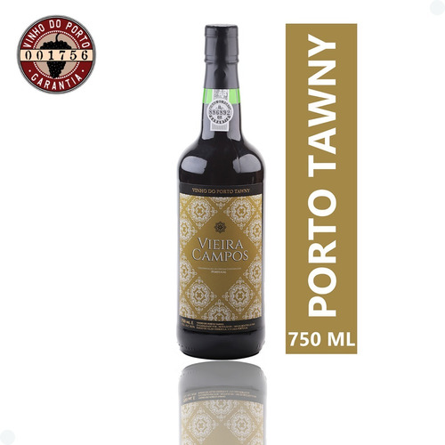 Vinho Do Porto Tawny Vieira Campos 750 Ml Portugal