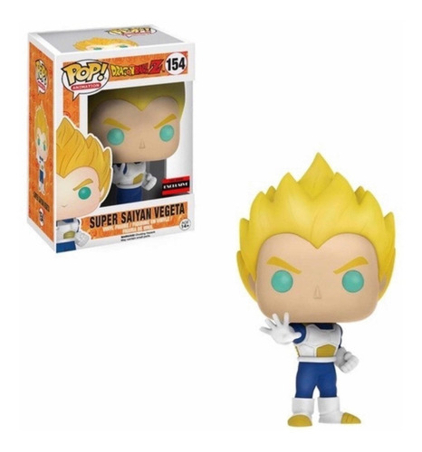 Funko Pop Vegeta Super Saiyan #154 - Miltienda - Dragon Ball