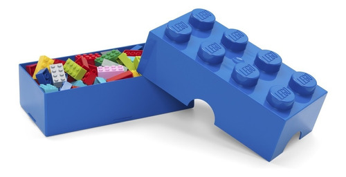 Lego Classic Box Bloque Organizador Multiuso Bright Blue