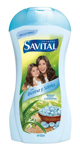 Shampoo Savital Biotina X550 Ml - mL a $43