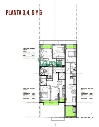 Imagen 6 de 6 de Venta Apartamento 1 Dormitorio Pozo A Estrenar Centro - Montevideo Cordon
