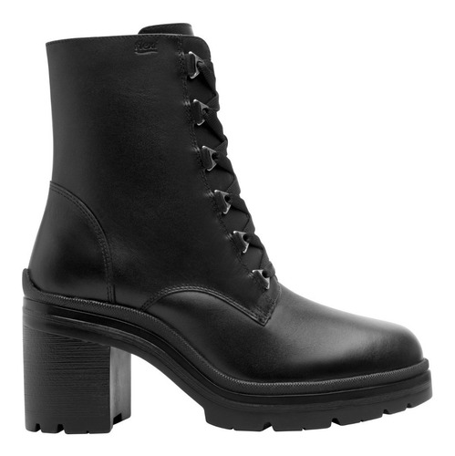 Bota Mujer Flexi 119601 Piel Negro Cierre Interno Gnv®