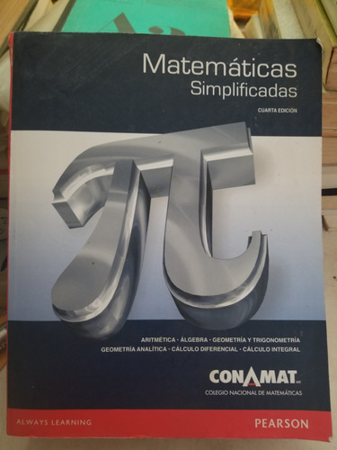 A5 Matemáticas Simplificadas, Conamat (Usado)