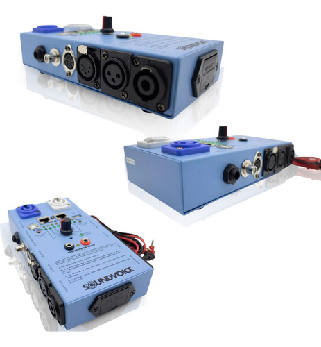 Testador De Cabos Áudio Profissional 15 Funções Xlr P10 Midi