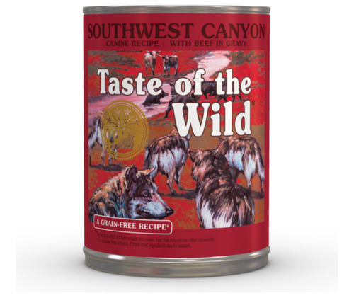 Alimento Perro Taste Of The Wild Southwest Canyon Lata 390gr
