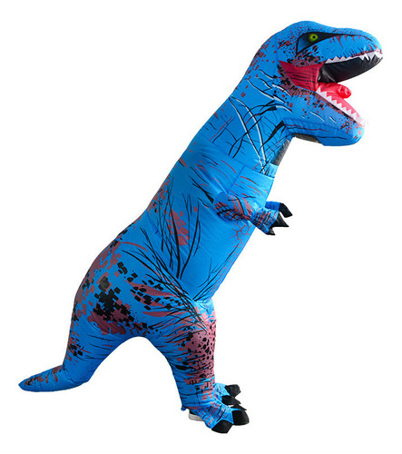 Disfraz De Halloween Tiranosaurio Rex Traje Inflable Dinosaurio