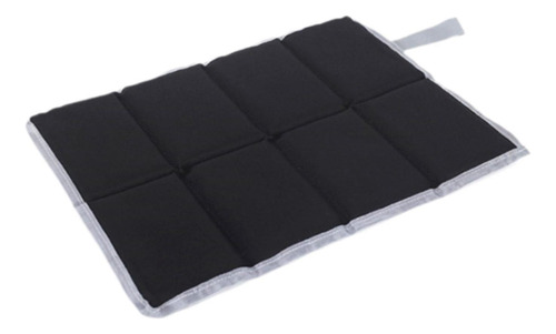 Cojín Para Acampar, Tela Oxford, Impermeable, Negro