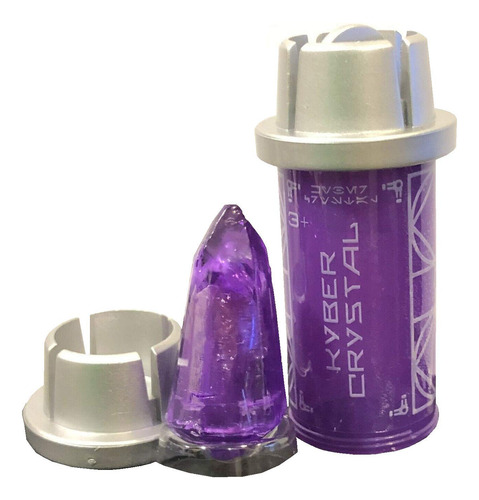 Cristal Kyber Purpura De Star Wars: Edicion Especial.