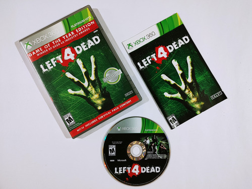 Left 4 Dead Goty Edition - Xbox 360 Físico Original (Reacondicionado)