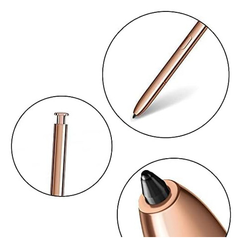 Lápiz Óptico Para Galaxy Note 20/ 20 Ultra, Color Bronce