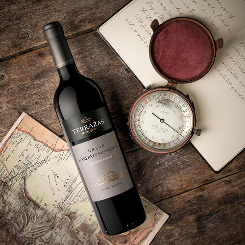 Imagen 2 de 6 de Vino Terrazas De Los Andes Grand Cabernet Sauvignon 6ux750ml