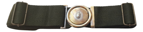 Cinturón Militar Oficiales Ejercito Argentino Hebilla Bronce