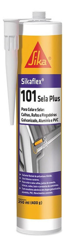 Cola Pu Selante Sikaflex 101 Cinza 400g  504857