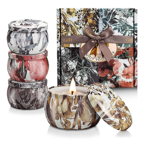 Velas Perfumadas Regalos Para Mujeres, Velas De Soja De 4.4 