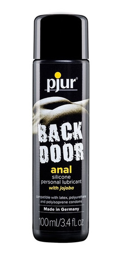 Lubricante Pjur Back Door Sexo Anal Base Silicona 100ml 