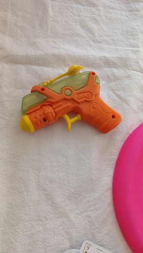 Lote Juguetes Cartas Inflable Flotador Marvel Frisbee Niños (Usado)