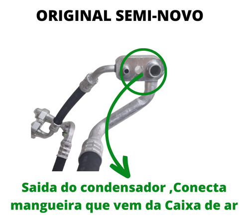 Mangueira Ar Sai Da Caixa Ar Onix Prisma 1.0 1.4 2013 A 2020