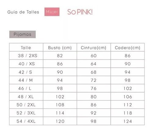 Imagen 5 de 9 de Pijama Invierno Dama Marca So Pink Art 11631