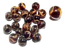 Comprar 20 Canicas + Un Bolón Bolillón Bolitas Vidrio Zombie Piquis