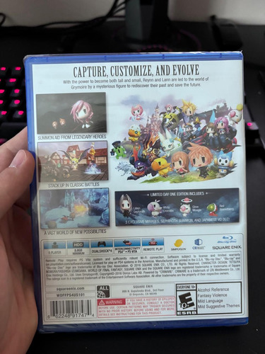 World Of Final Fantasy Day One Edition Ps4 Nuevo (Usado)