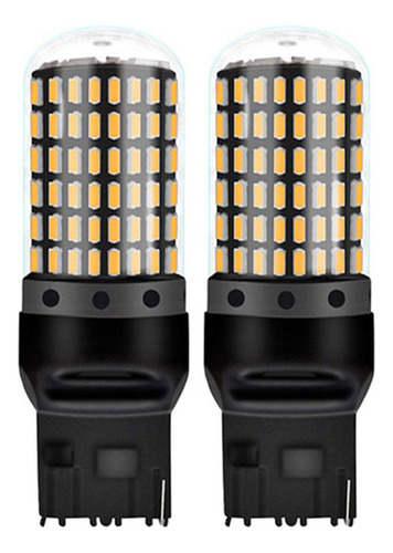 2x Car 3014 144smd Canbus T20 7440 W21w Lâmpadas Led Para Tu