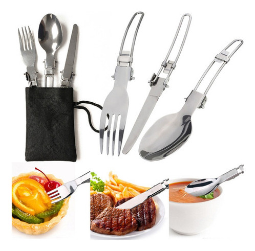 Conjunto De Utensílios De Cozinha Para Acampamento Ultralig