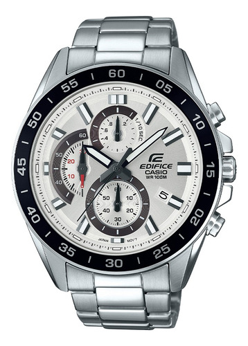 Reloj Casio Edifice Efv-550d Cronografo Acero W.r.100m