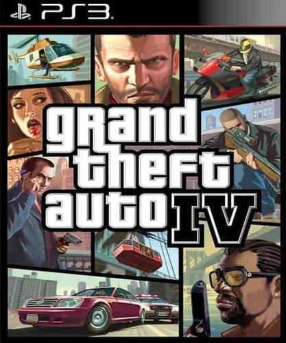 Imagen 1 de 4 de Gta 4 Grand Theft Auto Iv Playstation3 Ps3 Digital Juego 